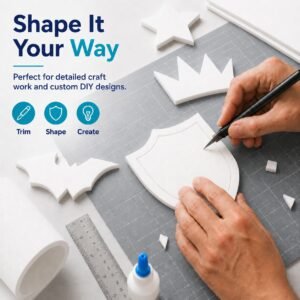 High Density Firm Upholstery Foam Sheet – 20cm Thick (25–47.5 x 25–50cm) - Image 10