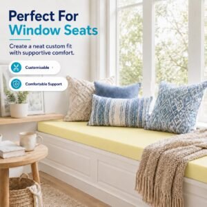 High Density Memory Foam Sheet – 5cm Thick (97.5–97.5 x 45–45cm) - Image 6