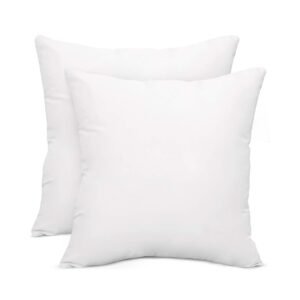 Shredded Memory Foam Cushion Inner Pad, Square Filled Cushion Insert for Sofa Bed Chair & Decorative Pillow Covers, Soft Supportive Replacement Cushion - Image 1