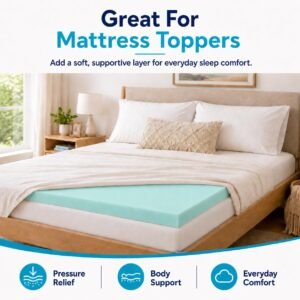 FOAM CRAFTER High Density Upholstery Blue Foam Sheet - Image 6
