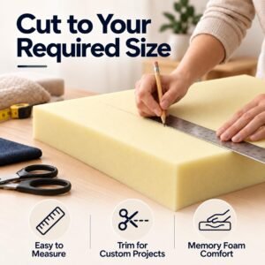 100% Visco Elastic Cooling Gel Memory Foam Sheet , - Image 2