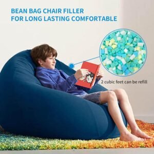 FOAM CRAFTER Multi Color Shredded Memory Foam Filling, Bean Bag Refill - Image 6