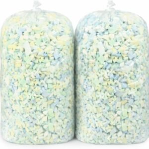FOAM CRAFTER Multi Color Shredded Memory Foam Filling, Bean Bag Refill - Image 2