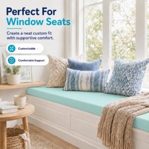 FOAM CRAFTER High Density Upholstery Blue Foam Sheet - Image 7